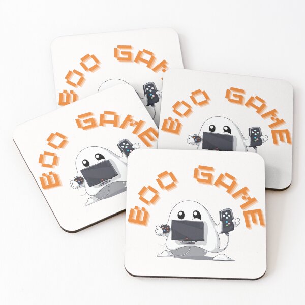 Item preview, BOO GAME spooky cute ghost Halloween designed and sold by teacherpeiyuan.