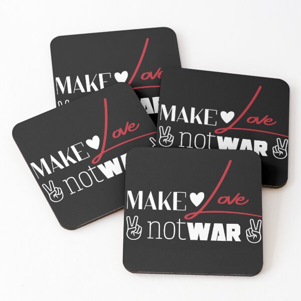 Item preview, Make Love Not War designed and sold by Compusmurf Design.
