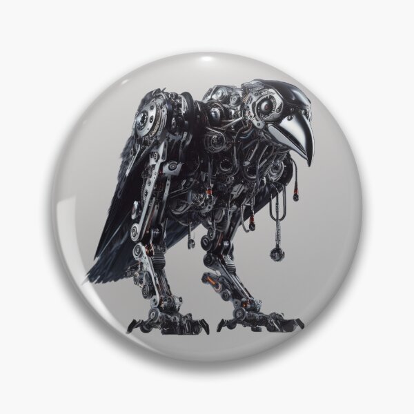 Item preview, High-tech crow designed and sold by pumsquare.