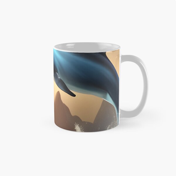 Item preview, Dolphin Diving at Dusk designed and sold by Paw's Arts.