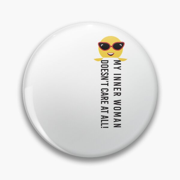 Item preview, My Inner Woman Doesn't Care At All designed and sold by MilabArt.