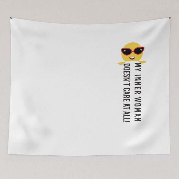 Item preview, My Inner Woman Doesn't Care At All designed and sold by MilabArt.