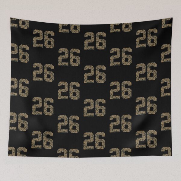 Item preview, Army Camouflage Number 26 - Sports Numbers designed and sold by NECHSTORE.