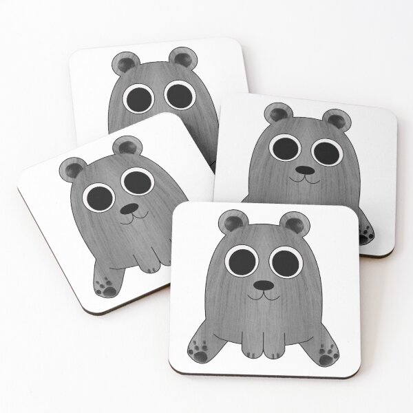 Item preview, Cute little black bear designed and sold by Brittenwool.