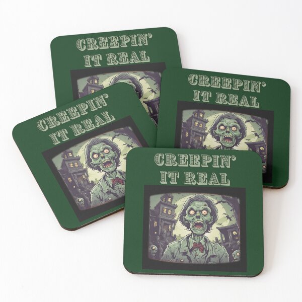 Item preview, Creepin' It Real - Zombie attack on Halloween designed and sold by InnerGrow.