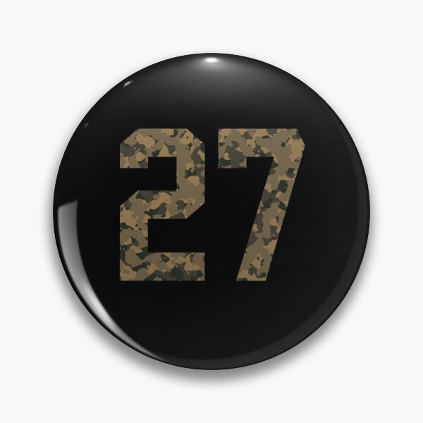 Item preview, Army Camouflage Number 27 - Sports Numbers designed and sold by NECHSTORE.