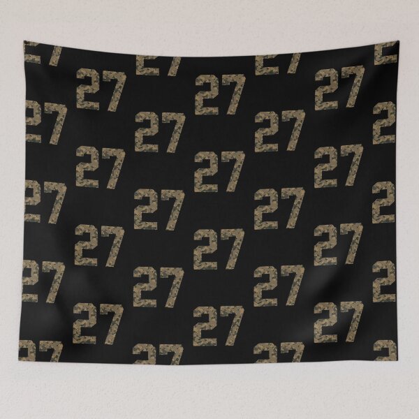 Item preview, Army Camouflage Number 27 - Sports Numbers designed and sold by NECHSTORE.