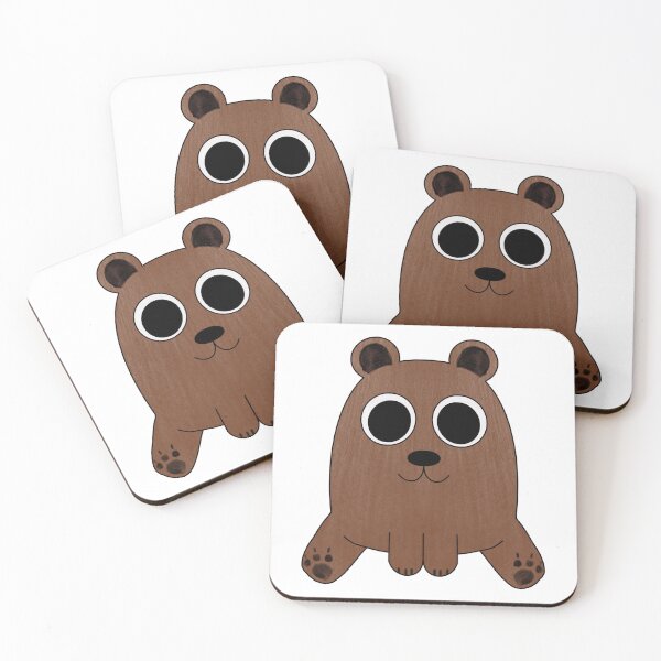 Item preview, Cute little grizzly bear designed and sold by Brittenwool.