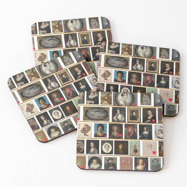 Item preview, Hearts and Faces designed and sold by BortaYarrow.
