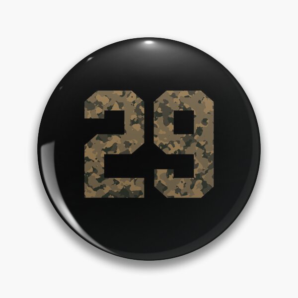 Item preview, Army Camouflage Number 29 - Sports Numbers designed and sold by NECHSTORE.