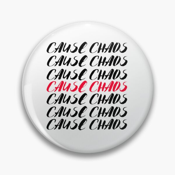 Item preview, Cause Chaos designed and sold by LucyGooseyLife.