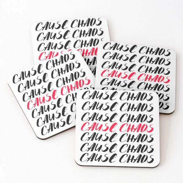 Item preview, Cause Chaos designed and sold by LucyGooseyLife.
