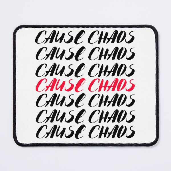 Item preview, Cause Chaos designed and sold by LucyGooseyLife.