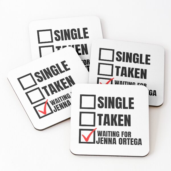 Item preview, Relationship Status - Waiting for Jenna Ortega designed and sold by humnoo.