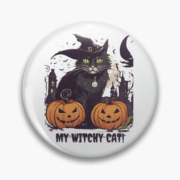 Item preview, My witchy cat designed and sold by QFacha.