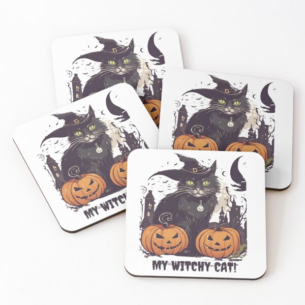Item preview, My witchy cat designed and sold by QFacha.