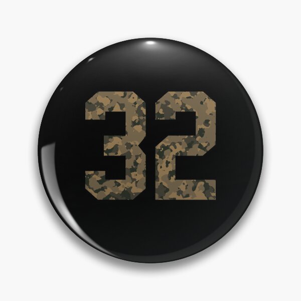 Item preview, Army Camouflage Number 32 - Sports Numbers designed and sold by NECHSTORE.
