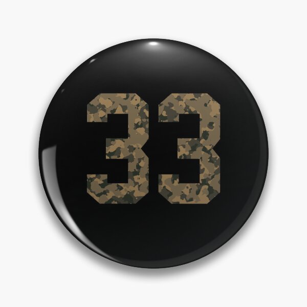 Item preview, Army Camouflage Number 33 - Sports Numbers designed and sold by NECHSTORE.