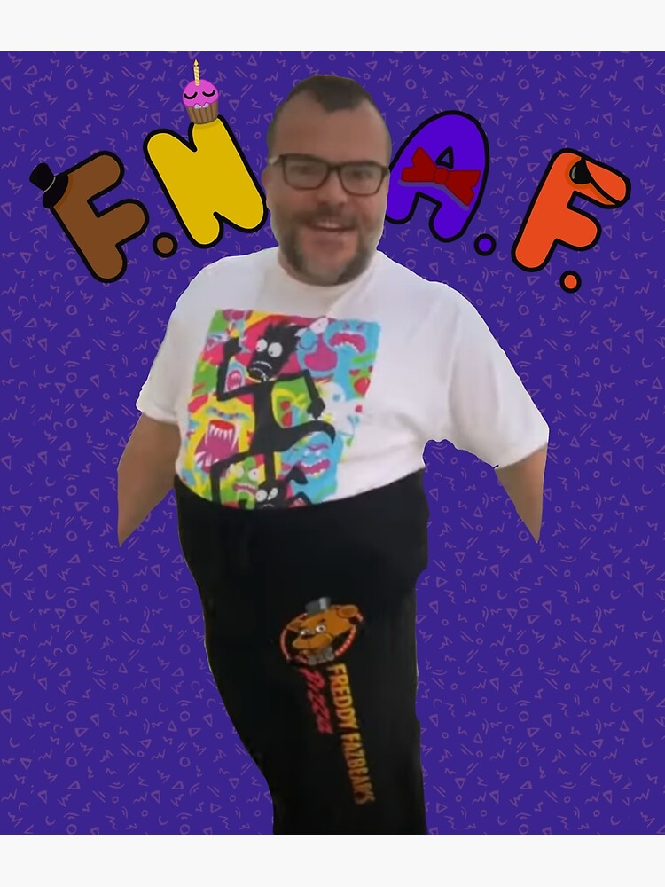 Jack Black the Supporter Greeting Card