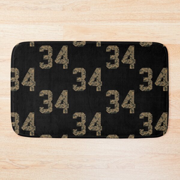 Item preview, Army Camouflage Number 34 - Sports Numbers designed and sold by NECHSTORE.