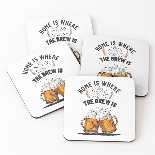 Item preview, Home Is Where THe Brew Is T-Shirt designed and sold by SDKreations.