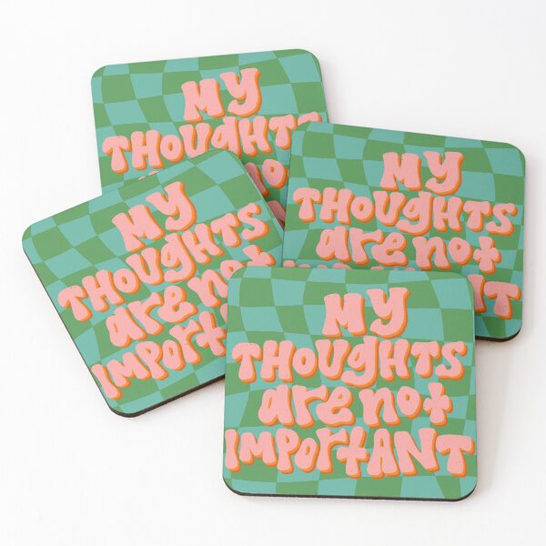 Item preview, my thoughts are not important designed and sold by ellajuneart.