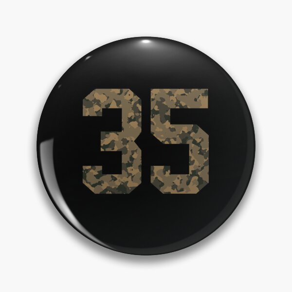 Item preview, Army Camouflage Number 35 - Sports Numbers designed and sold by NECHSTORE.