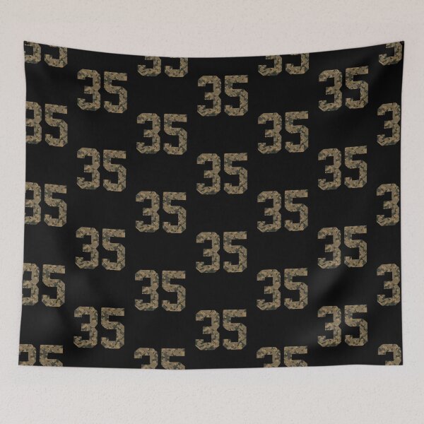 Item preview, Army Camouflage Number 35 - Sports Numbers designed and sold by NECHSTORE.