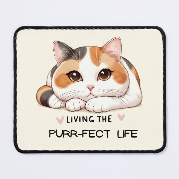 Item preview, Living The Purr-fect Life designed and sold by ZenEverAI.