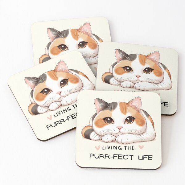 Item preview, Living The Purr-fect Life designed and sold by ZenEverAI.