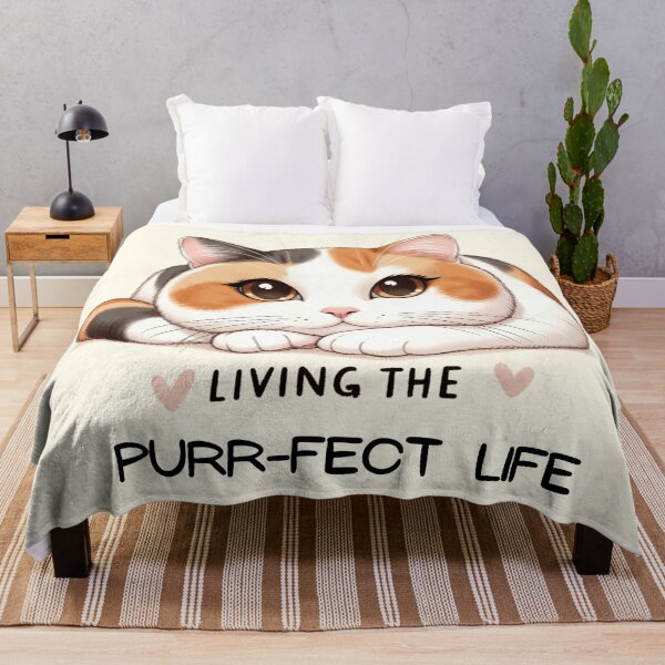 Item preview, Living The Purr-fect Life designed and sold by ZenEverAI.