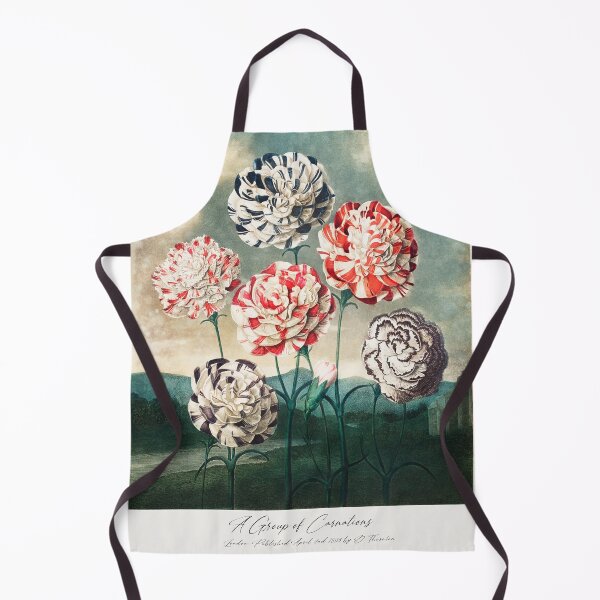 Item preview, Robert John Thornton: A Group of Carnations 1807, Phone Case, Shower Curtain, Pet Blanket, T-shirt, Mug designed and sold by Suzana Djordjevic.