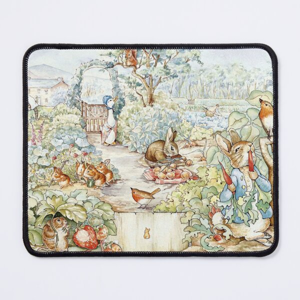 Item preview, Beatrix Potter Storybook Characters in Garden designed and sold by forgottenbeauty.