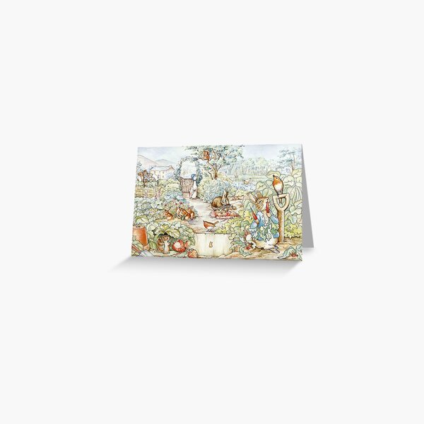 Beatrix Potter greeting card by Hype - The Bear Garden