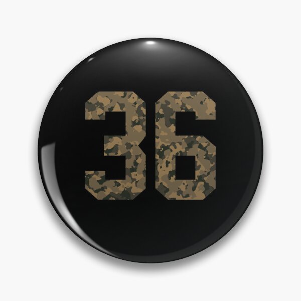 Item preview, Army Camouflage Number 36 - Sports Numbers designed and sold by NECHSTORE.