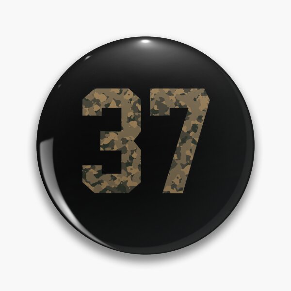Item preview, Army Camouflage Number 37 - Sports Numbers designed and sold by NECHSTORE.