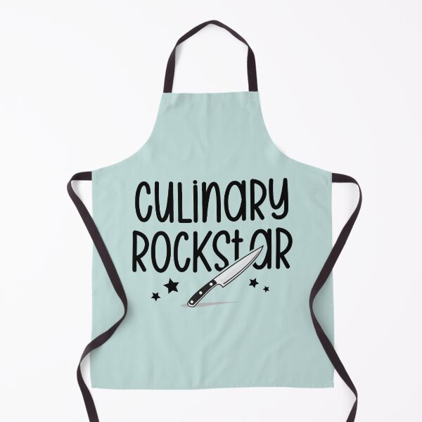 Item preview, Culinary Rockstar Black Text designed and sold by inspiredalike.