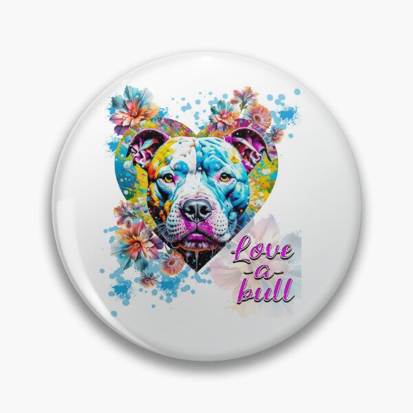 Item preview, Love-a-bull  (acrylics style) designed and sold by TempoTees.