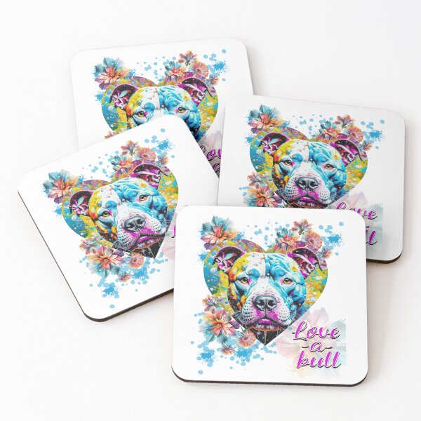 Item preview, Love-a-bull  (acrylics style) designed and sold by TempoTees.