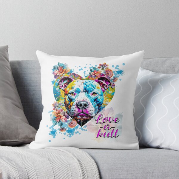 Item preview, Love-a-bull  (acrylics style) designed and sold by TempoTees.