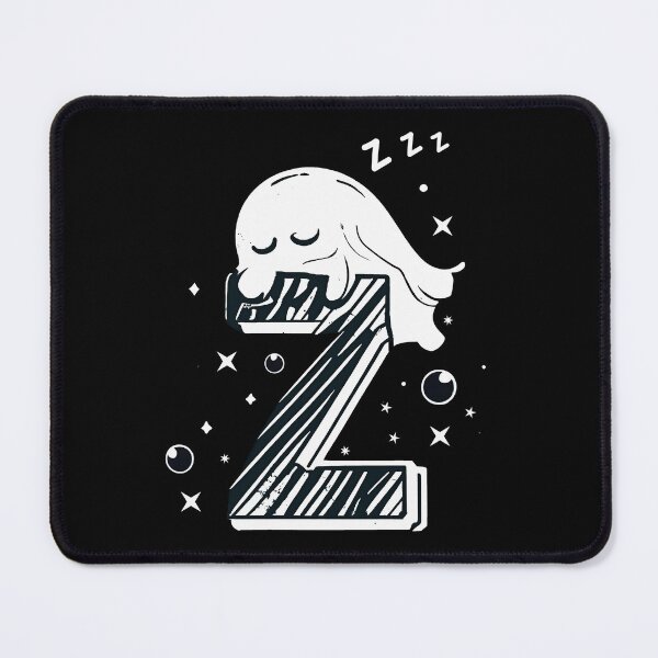 Item preview, ghost take a nap above a letter z designed and sold by witch-night.
