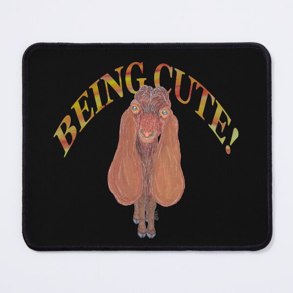 Item preview, DAMASCUS GOAT BEING CUTE designed and sold by BeritValk.