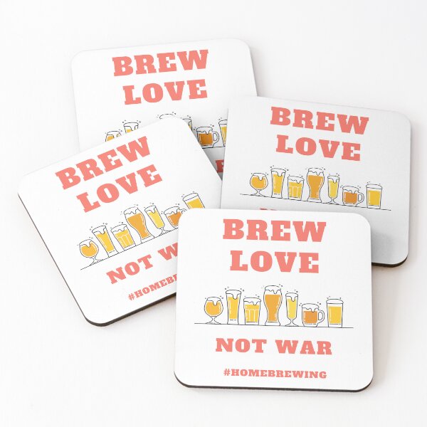 Item preview, Brew Love Not War #Homebrewing T-Shirt designed and sold by SDKreations.