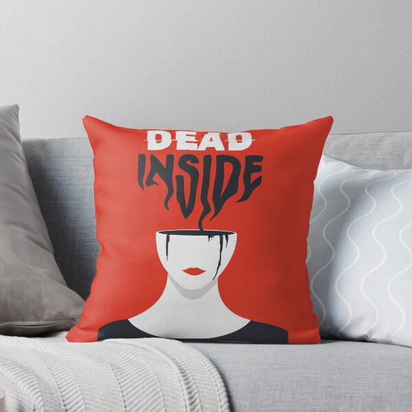 Artikelvorschau, Dead Inside Dark Print Design – Grunge-Punk-Rock-Stil entworfen und verkauft von studioCake.