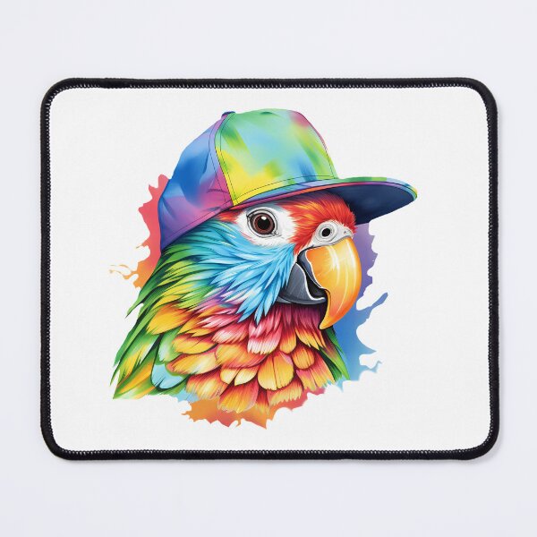 Item preview, Bird with a cap and many colours designed and sold by WHDProduction45.