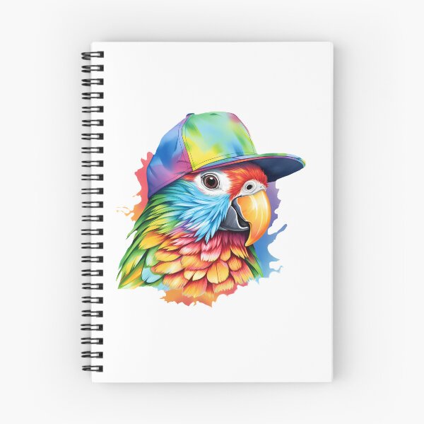 Item preview, Bird with a cap and many colours designed and sold by WHDProduction45.