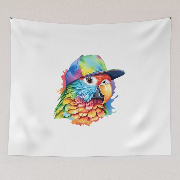 Item preview, Bird with a cap and many colours designed and sold by WHDProduction45.
