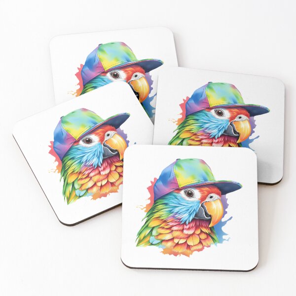 Item preview, Bird with a cap and many colours designed and sold by WHDProduction45.