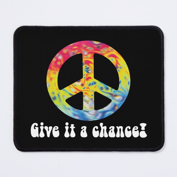 Artikelvorschau, Retro-Grafik „Give Peace a Chance“. entworfen und verkauft von dadp616.