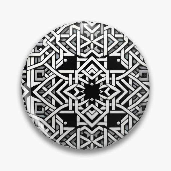 Item preview, Sacred Geometry Pattern - Geometric Mandala Wall Art designed and sold by YNAMREG.